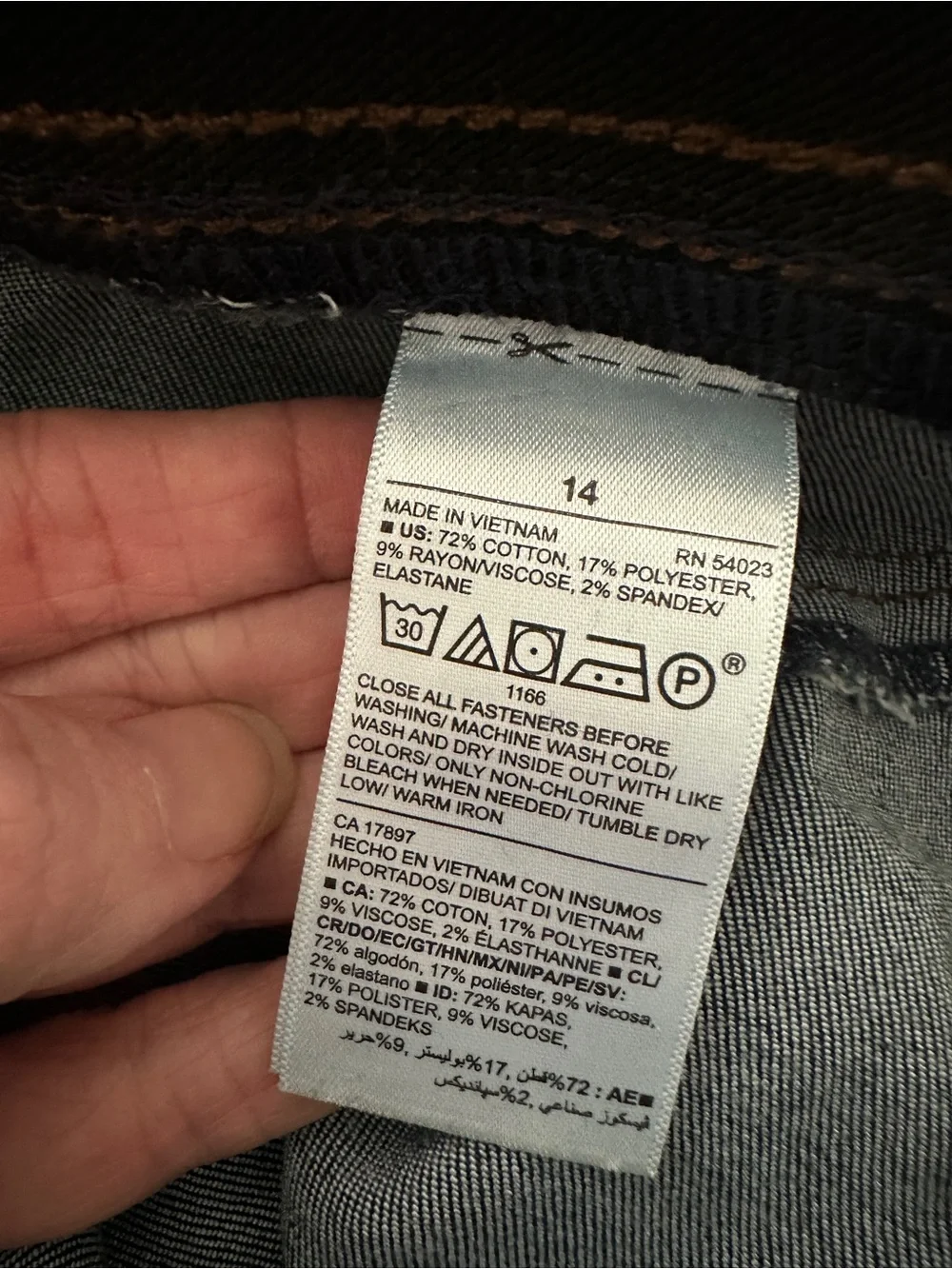 Old Navy Dark Indigo Stretch Jeggings